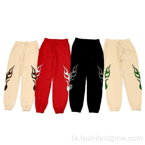 چاپ لوگوی سفارشی و پیراهن های پیراهن سنگین وزن فرانسوی Terry Cotton Men's Jogger